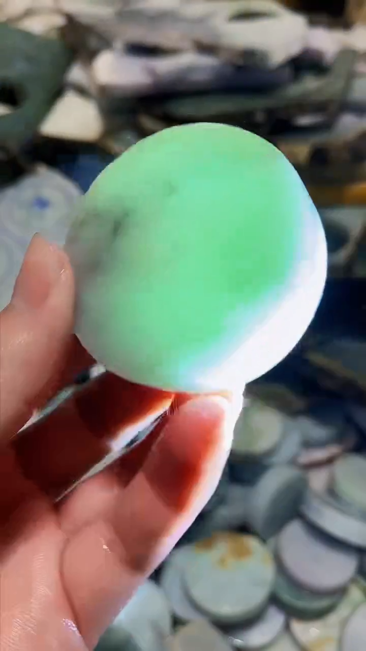 【闪购商品】翡翠颈饰未镶嵌A货白谭1873