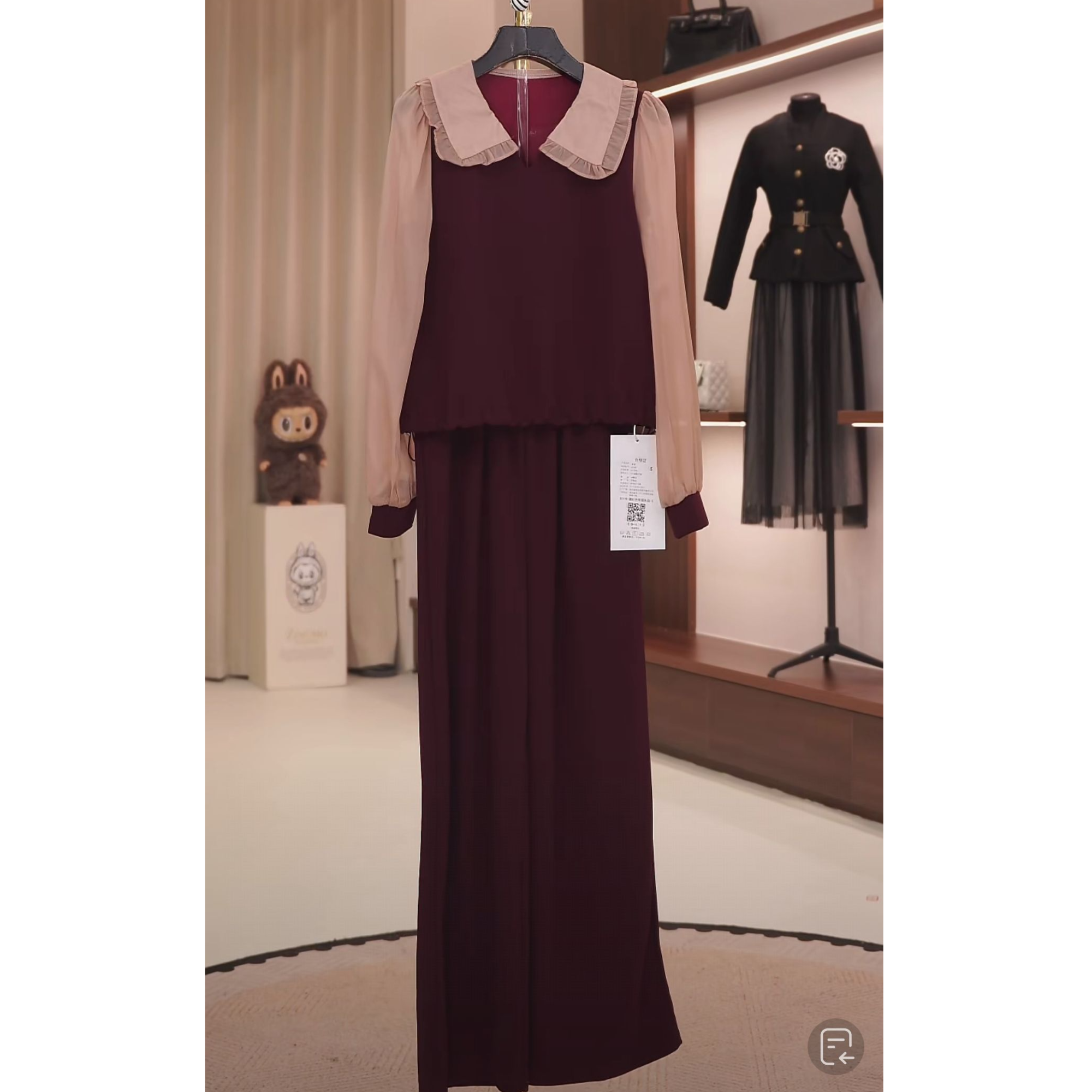 kk173女装连衣裙夏季吊带显瘦时尚上衣时尚套装通勤长裤