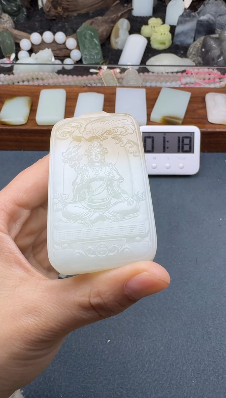 【闪购商品】和田玉未镶嵌颈饰多多