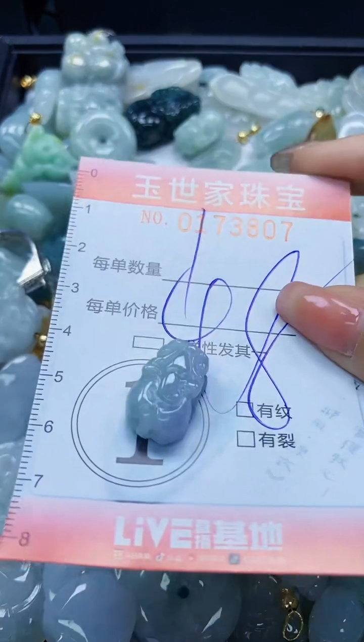 【闪购商品】翡翠颈饰未镶嵌闪购0173807