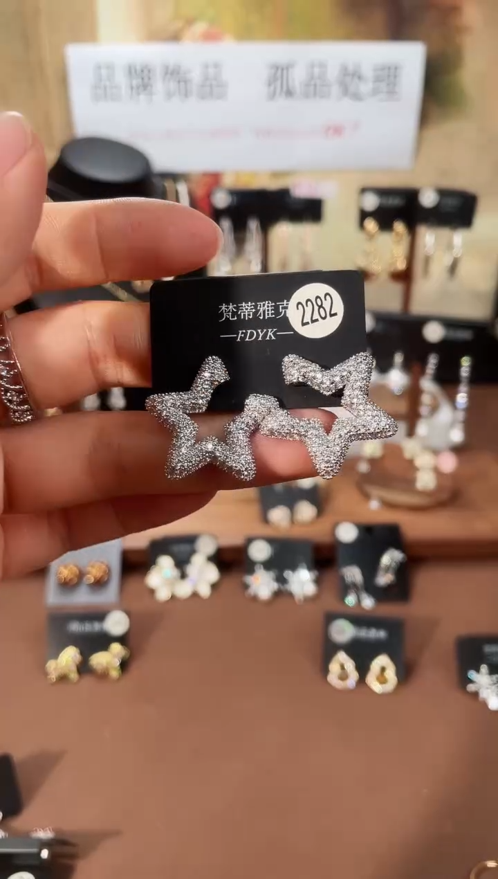 合金925银锆石梵2282