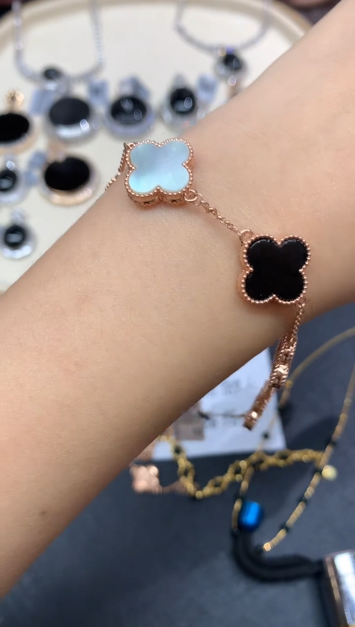 18K金镶嵌手链翡翠手链A246|2980