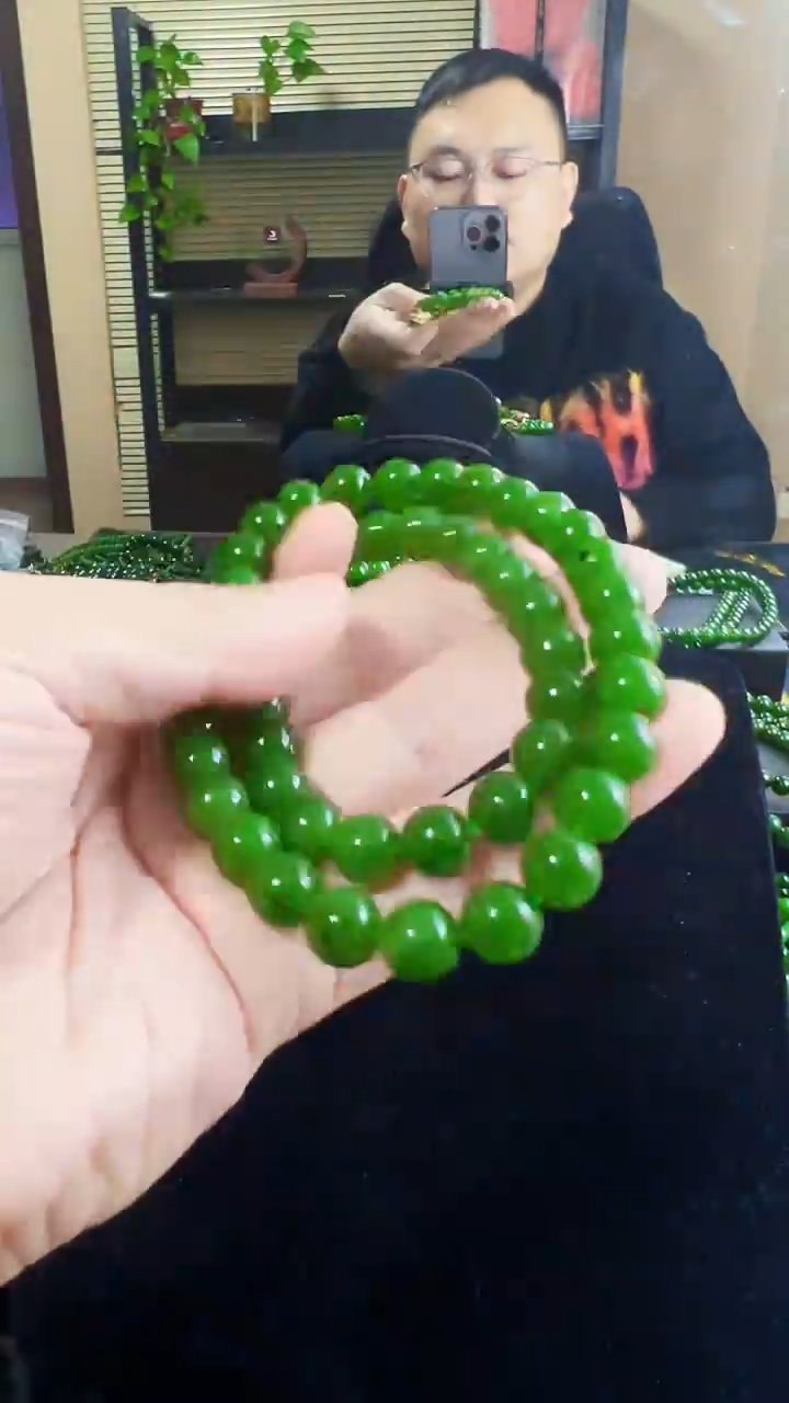 项链未镶嵌和田玉（碧玉）10