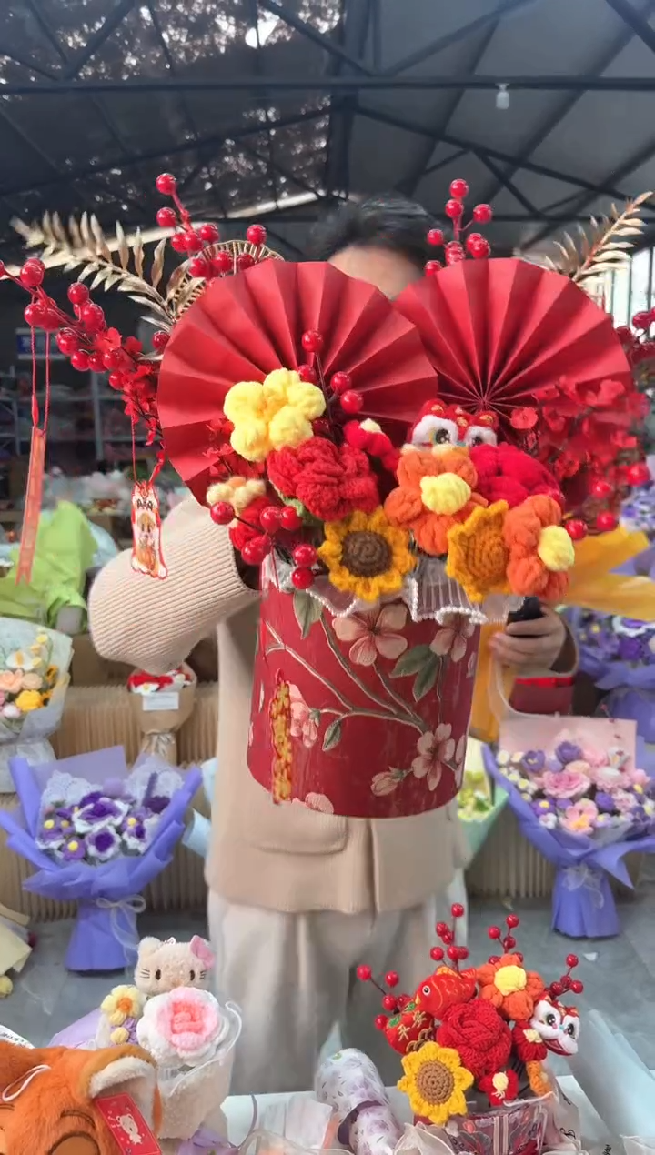 非遗手工花束孤品清仓!!!!!