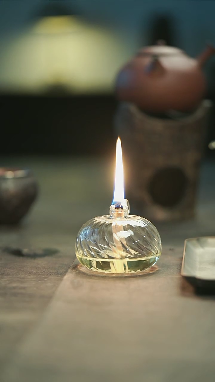 【闪购商品】手工玻璃酥油灯透明款