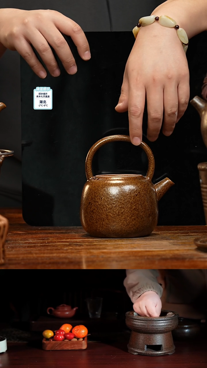 【闪购商品】紫砂茶壶八戒茶器-古法柴烧