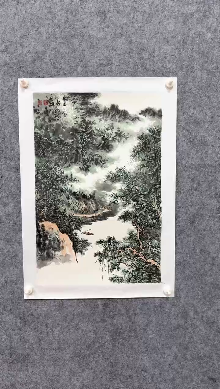 【闪购商品】国画山水作品-吕先生-2.7平尺