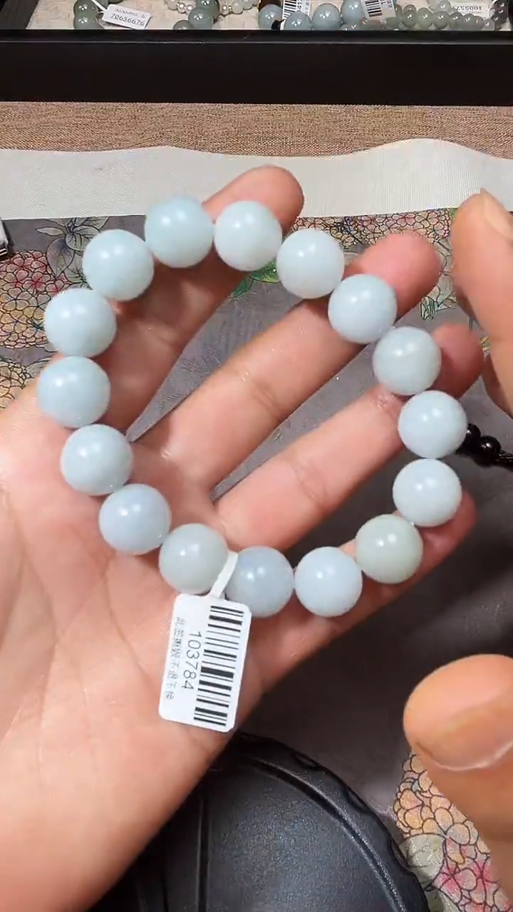 未镶嵌手链翡翠手串