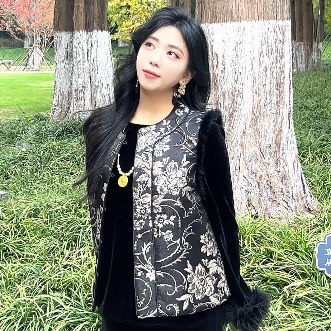 新中式高定马甲25407HMFMJ061