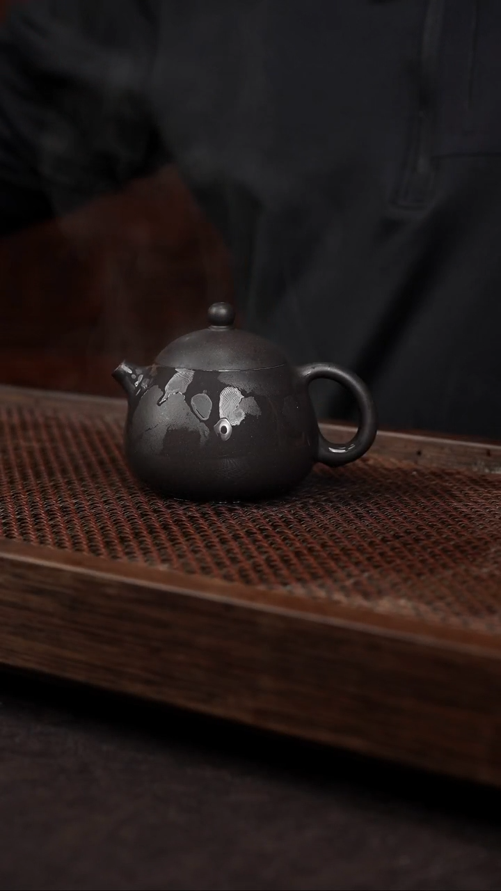【闪购商品】紫砂茶壶黑料文旦