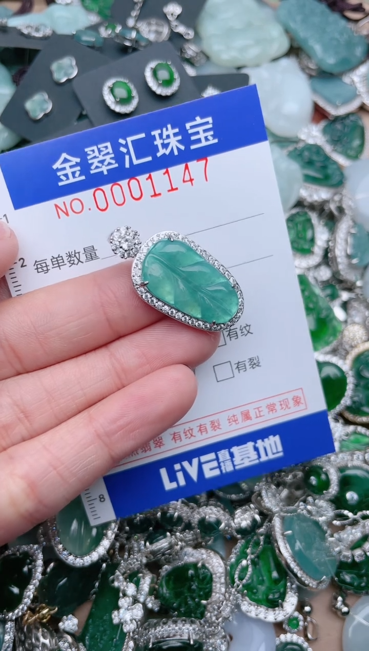 【闪购商品】翡翠颈饰未镶嵌1147...........