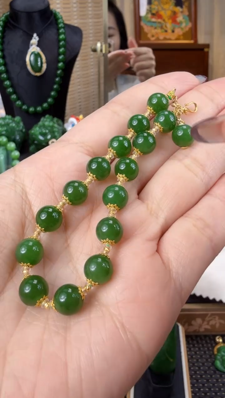 【闪购商品】和田玉（碧玉）手串未镶嵌 