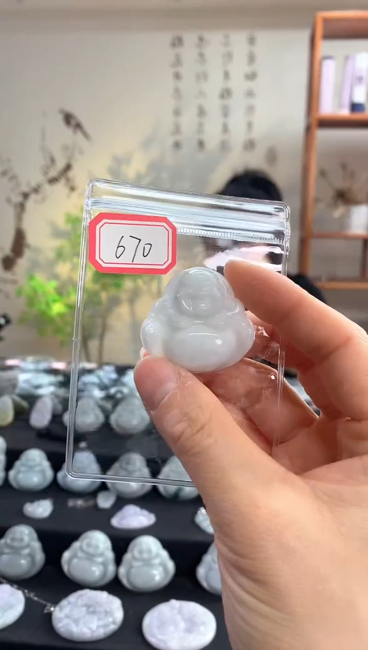 【闪购商品】翡翠颈饰未镶嵌佛公670