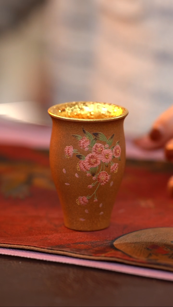 茶杯紫砂【宜景窑系列】杯子