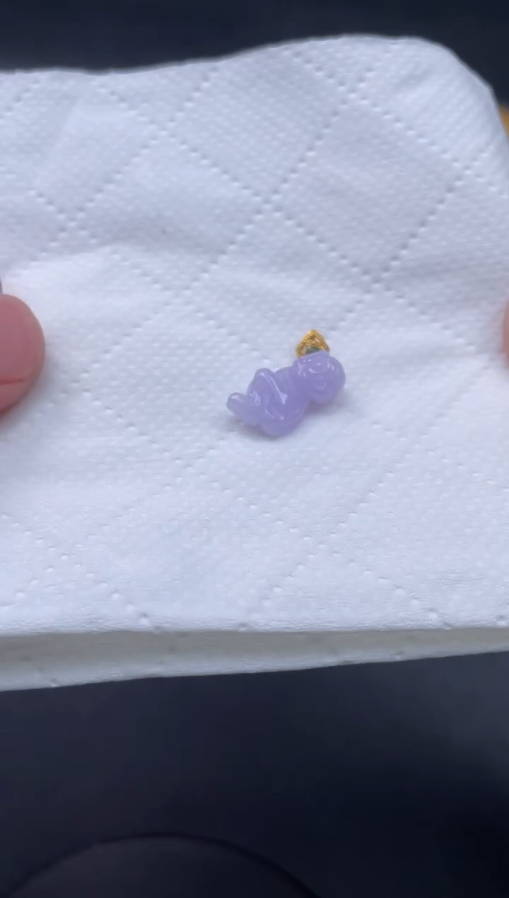【闪购商品】翡翠颈饰18K金镶嵌9........