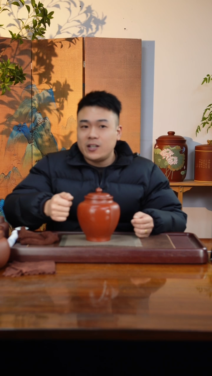 宜兴原矿紫砂茶叶罐