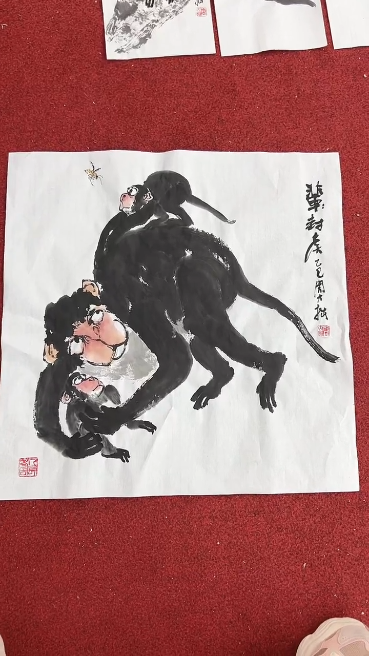 国画周大拙/国画/花鸟