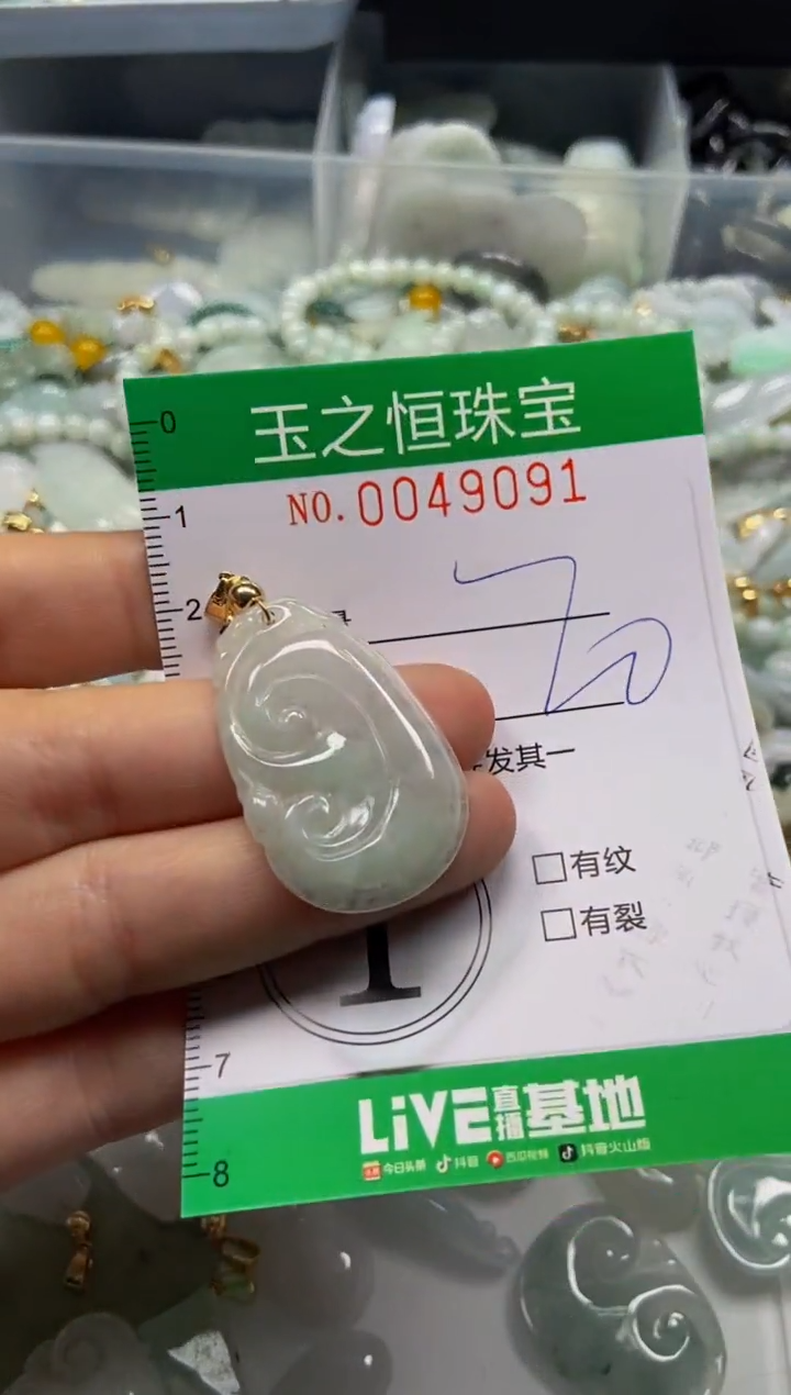 【闪购商品】翡翠颈饰未镶嵌闪购0049091