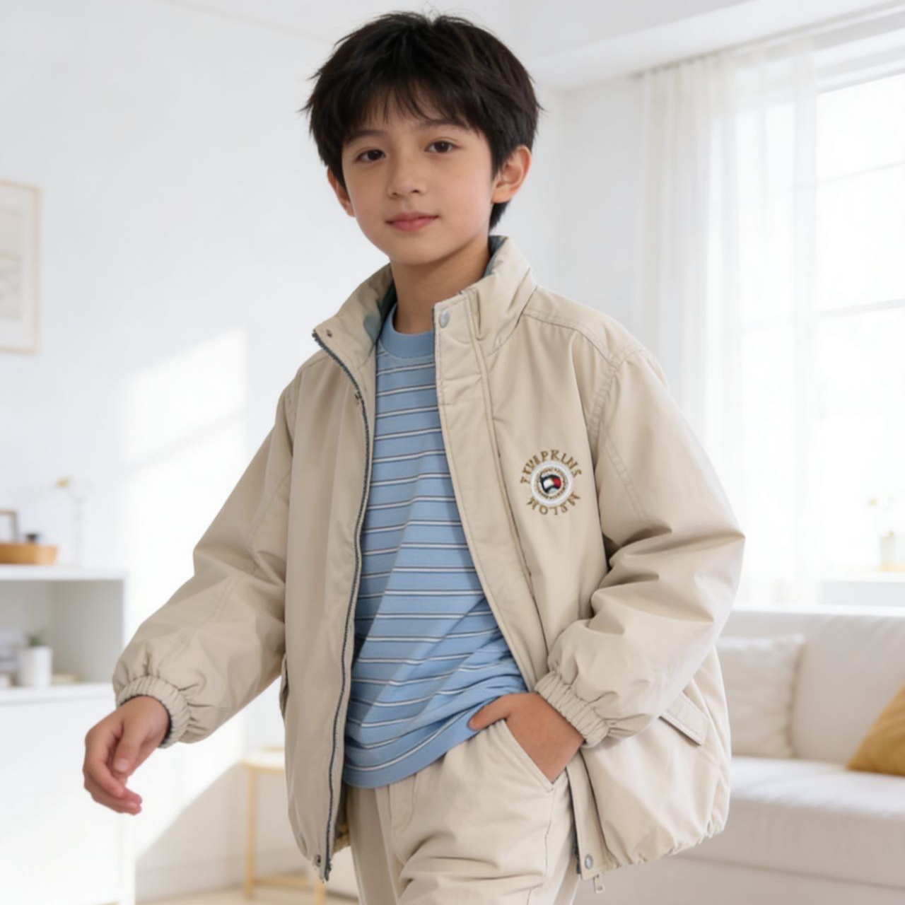 550高端专享老林家冬季棉服卡其（林）