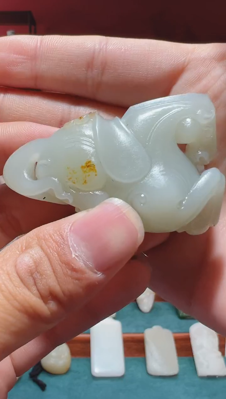 【闪购商品】和田玉吊坠(不含链)未镶嵌1