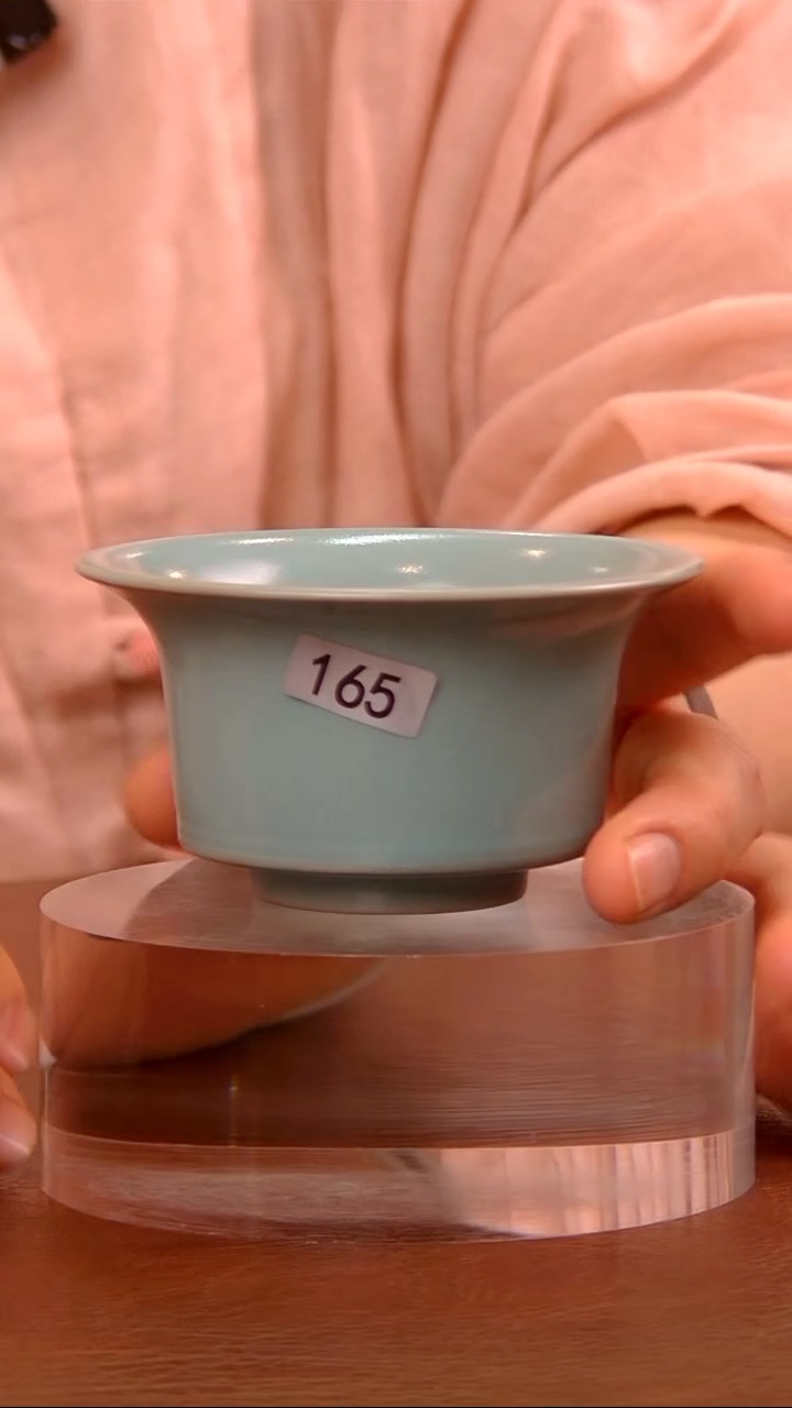 【闪购商品】瓷片165马蹄杯............