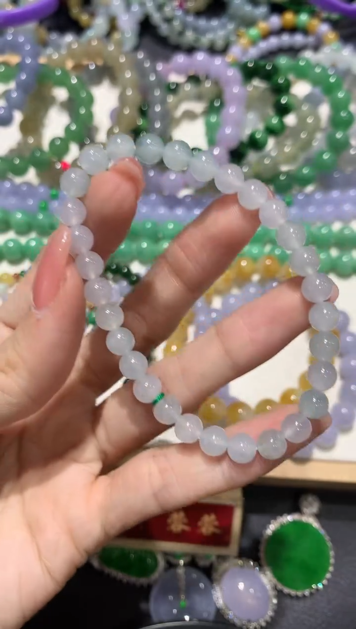 【闪购商品】翡翠手串未镶嵌团购2