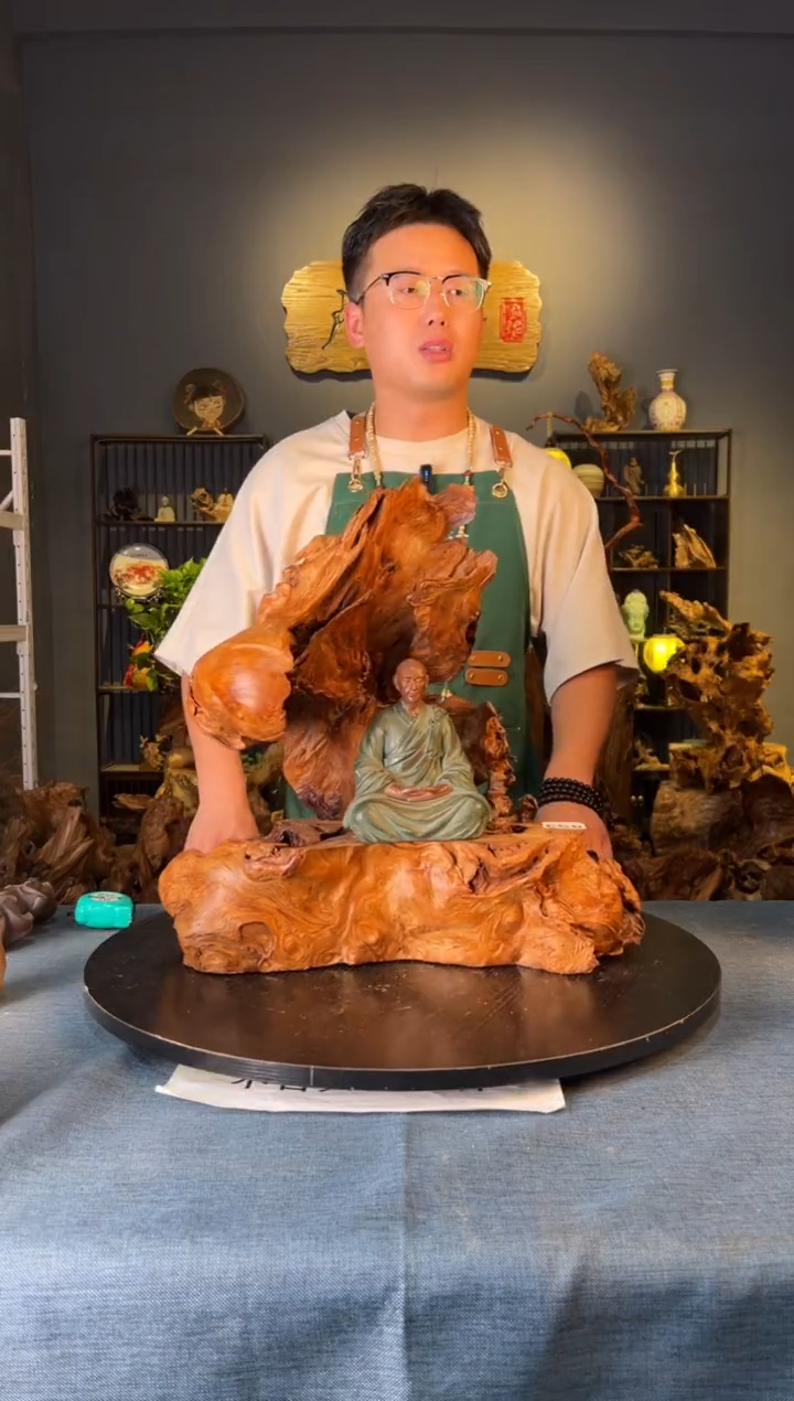 木卢师傅根艺作品（不包含人物摆件）