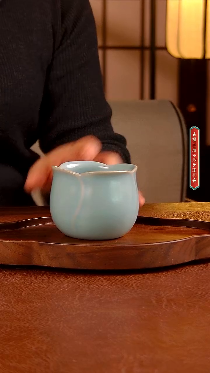 瓷片088号  郁金香 杯     