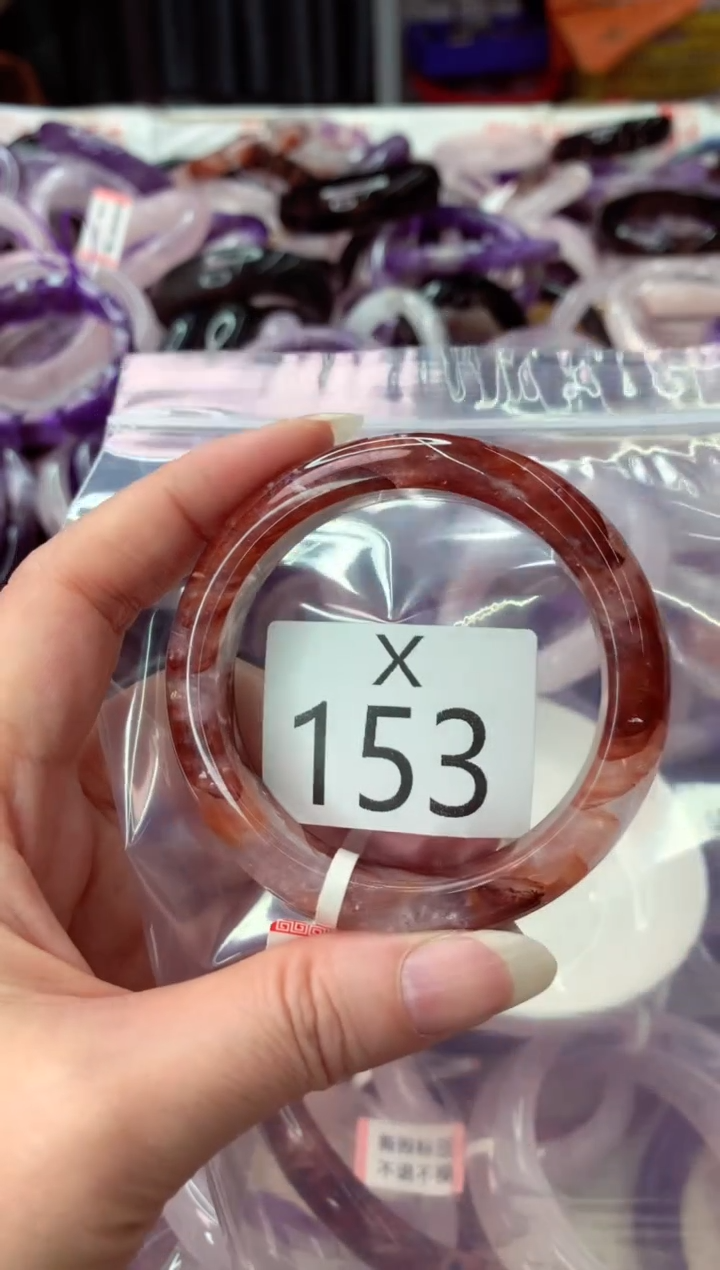 未镶嵌手镯水晶X153-53