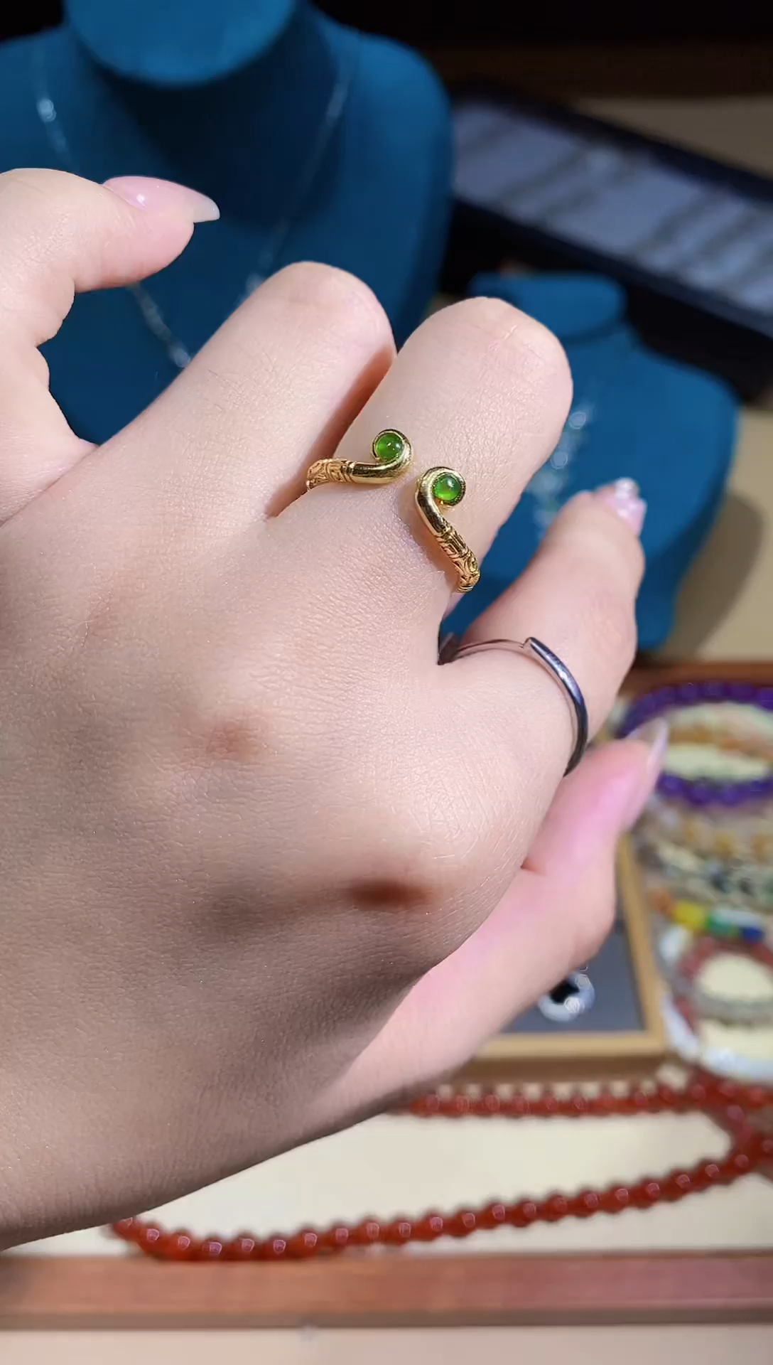 【闪购商品】翡翠戒指合金多样性 发其一【8】