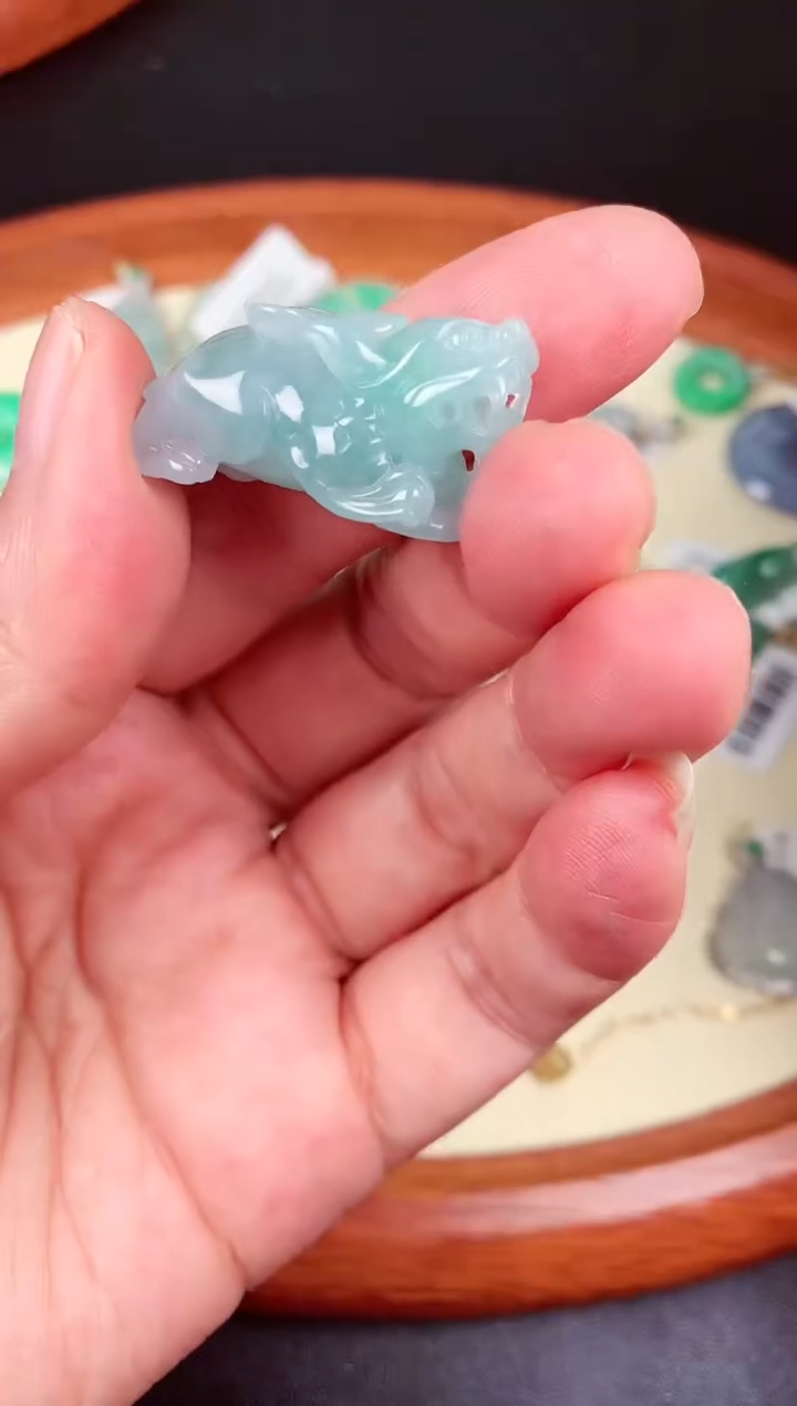 【闪购商品】翡翠吊坠(不含链)未镶嵌天然缅甸A货翡翠