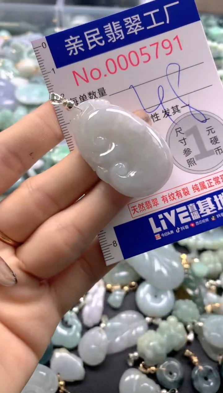 颈饰未镶嵌翡翠5791