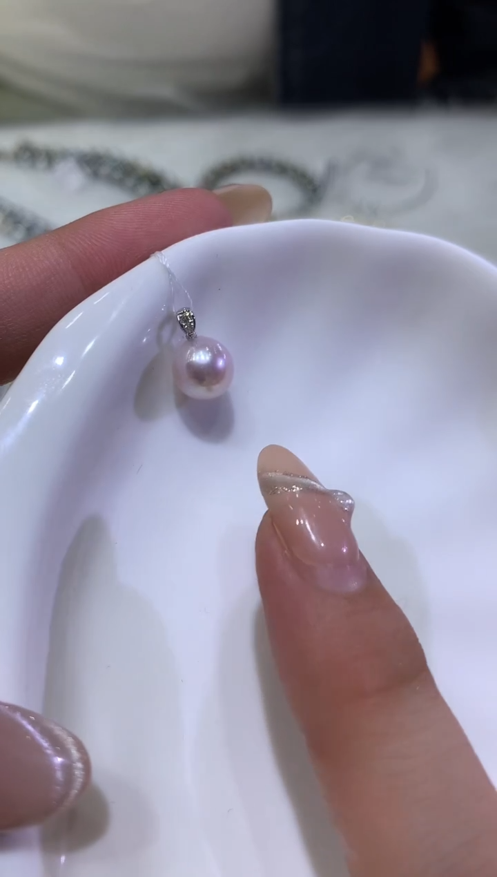 18K金镶嵌吊坠（不含链）海水珍珠A360|多样性发其一|980