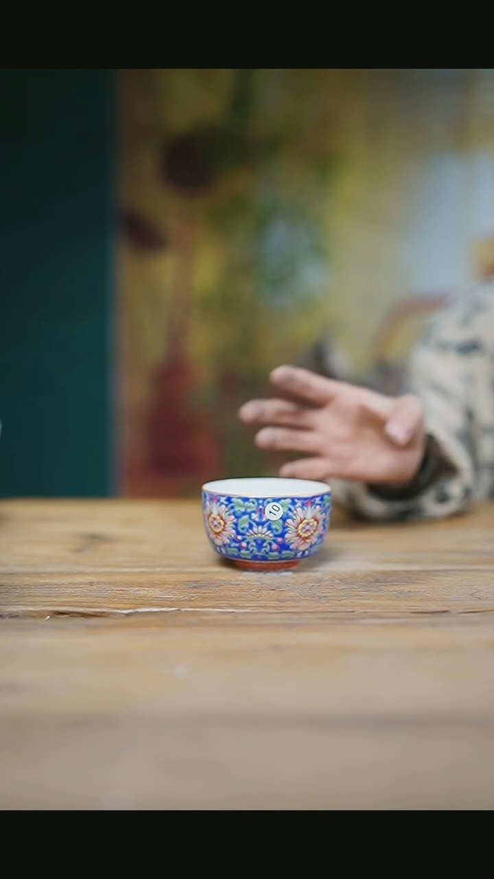 【闪购商品】景德镇杯碗柴烧多人