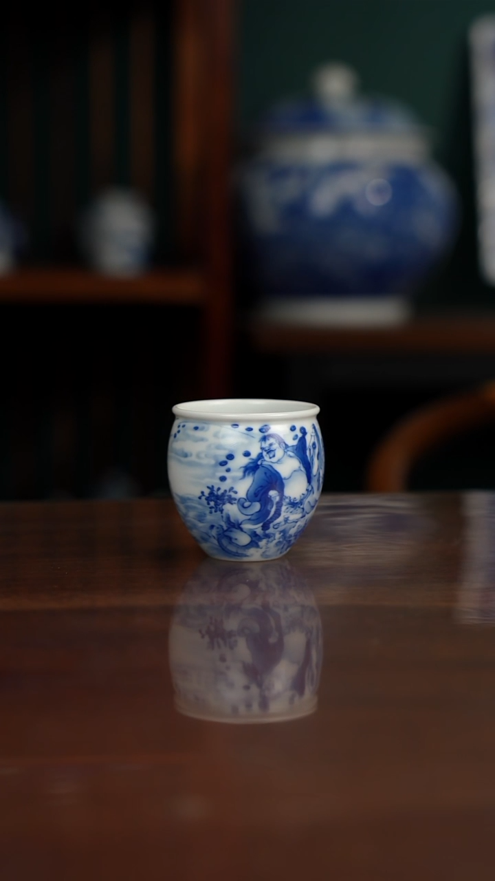  晓竹窑 刘海戏金蟾