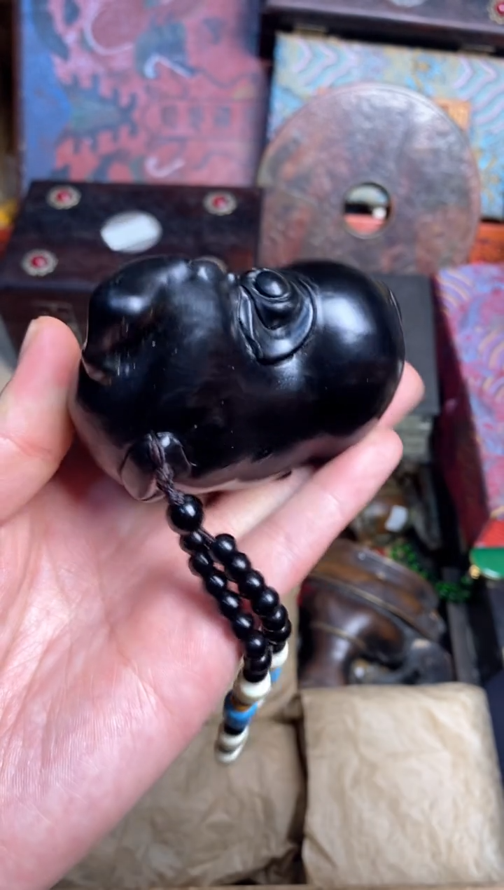 【闪购商品】和田玉（墨玉）挂件未镶嵌主播推荐主播推荐