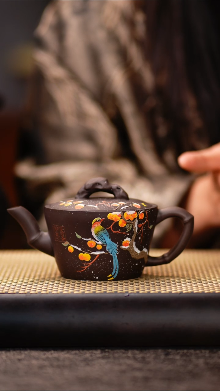 YHY90云雾天青大口汉瓦（一壶一杯）