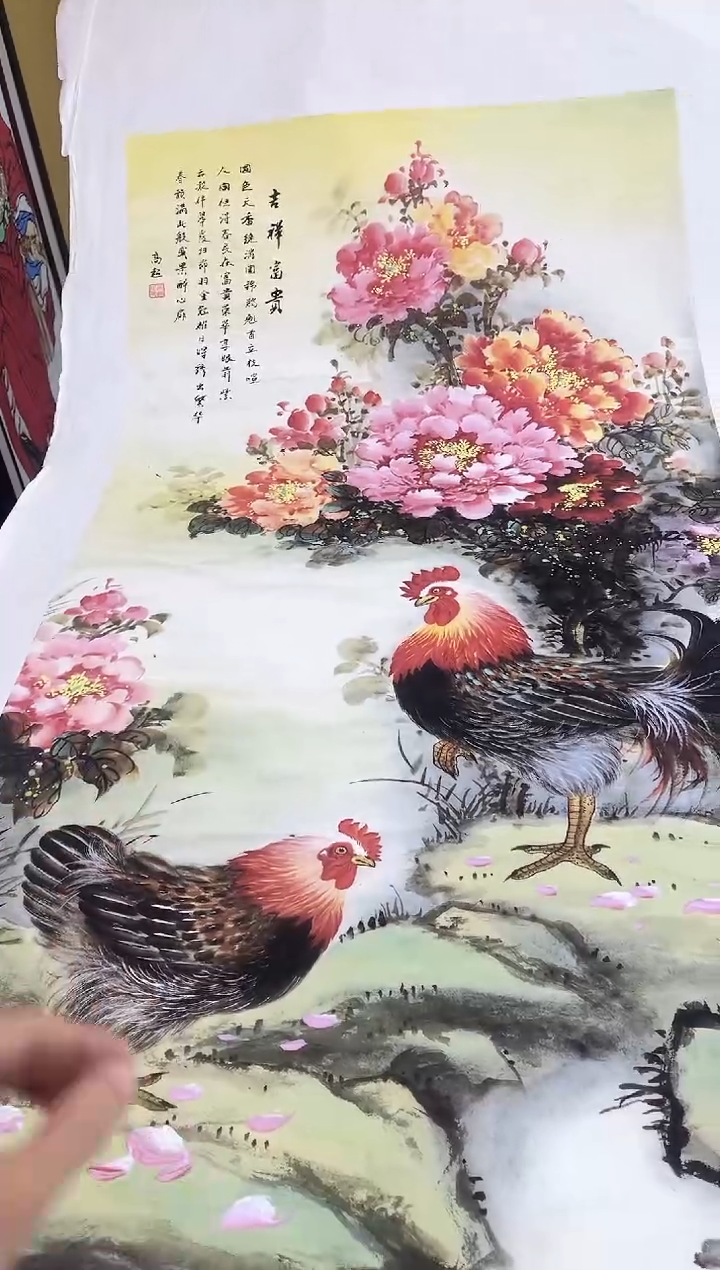 国画九霄甄选国画作品zhb115
