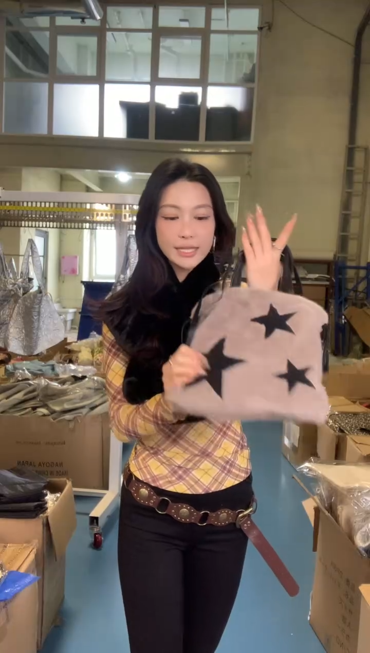 灰色星星包清仓清仓