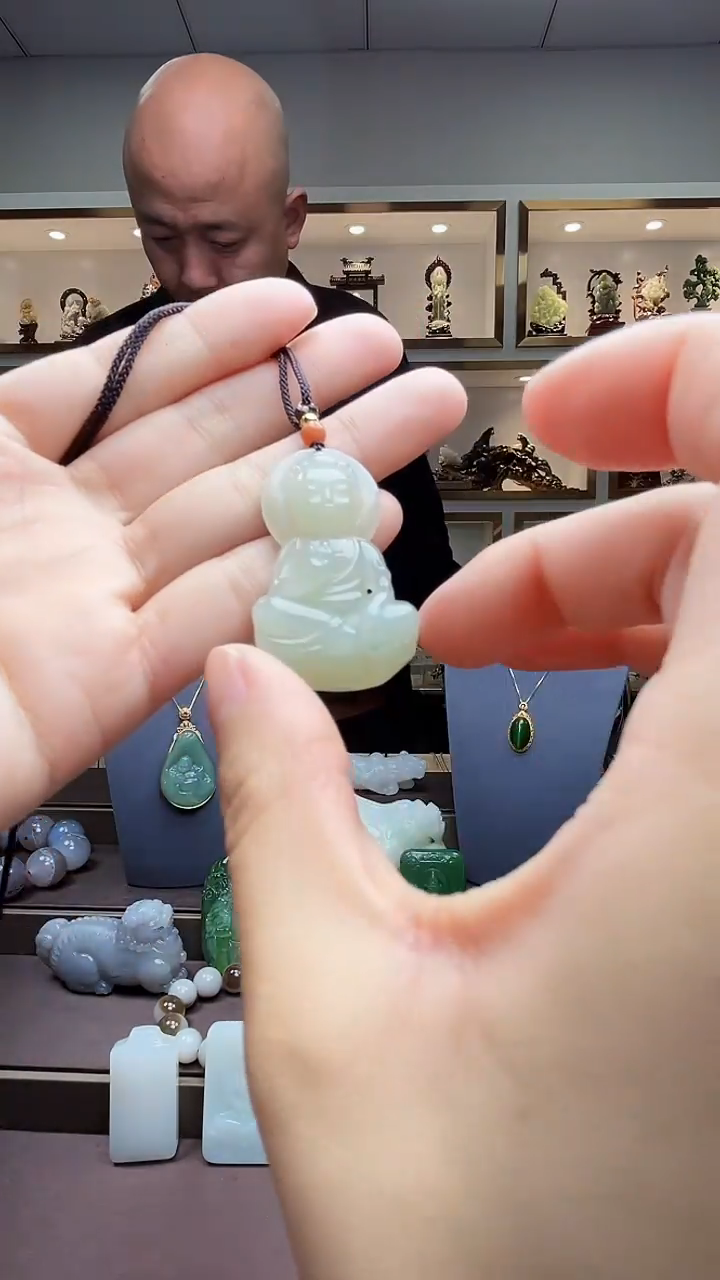 【闪购商品】和田玉挂件未镶嵌1