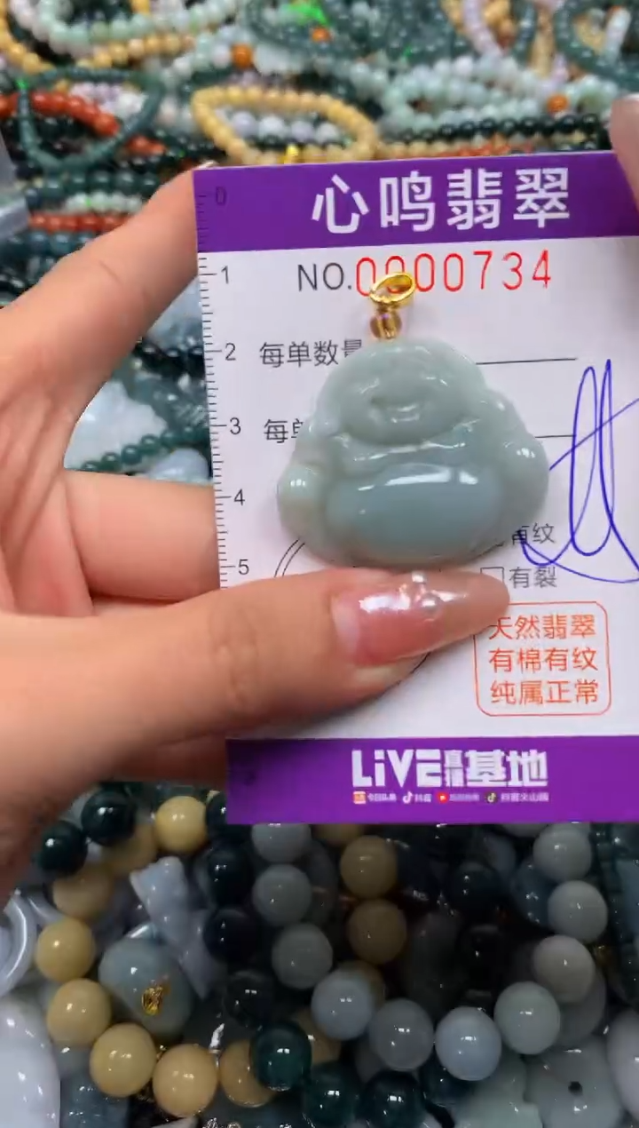 颈饰未镶嵌翡翠闪购00734