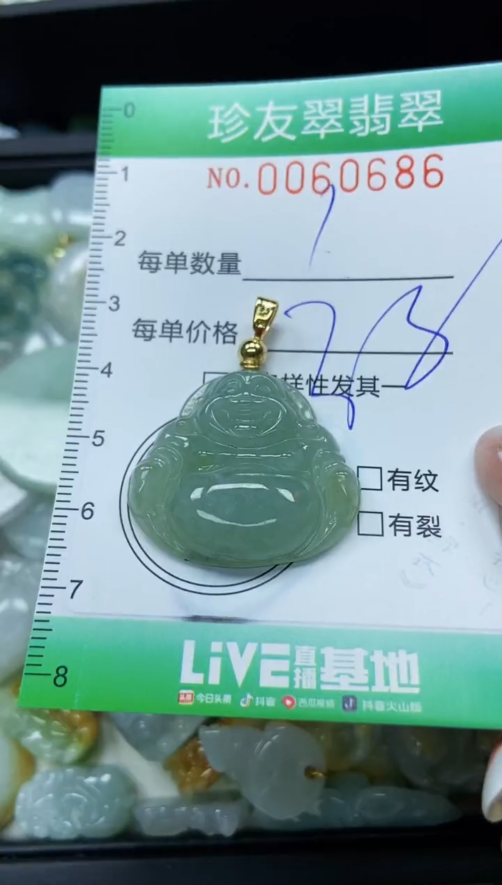 【闪购商品】翡翠颈饰未镶嵌闪购0060686