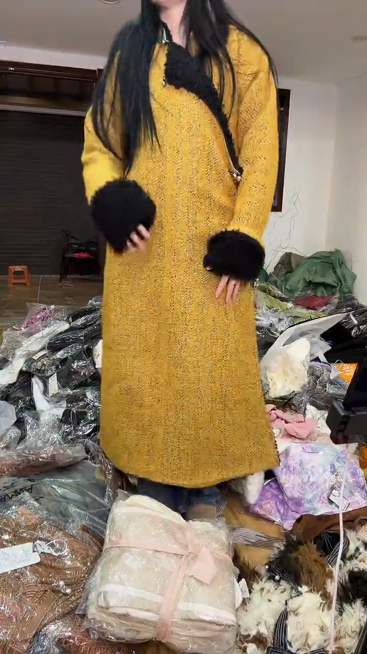 M码  110斤   袍子