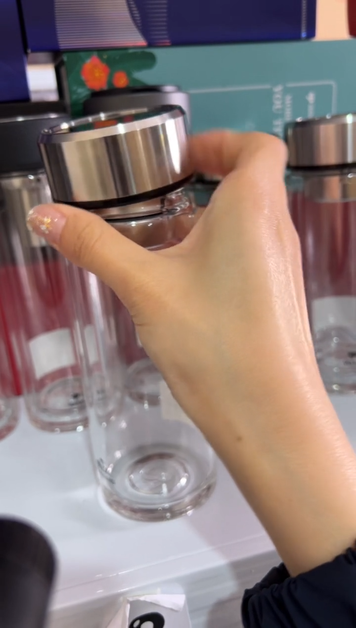 【闪购商品】茶杯高硼硅单层280ml高硼硅