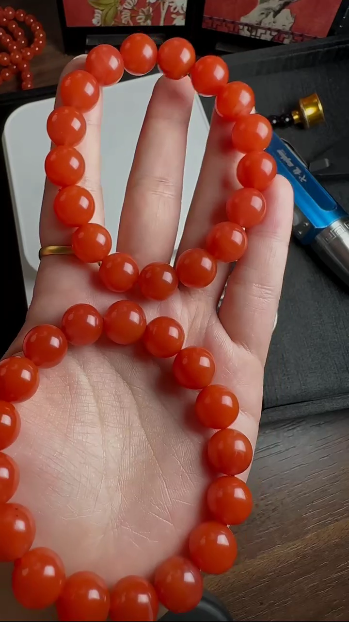 【闪购商品】南红玛瑙手串未镶嵌WY0220035多样性发一