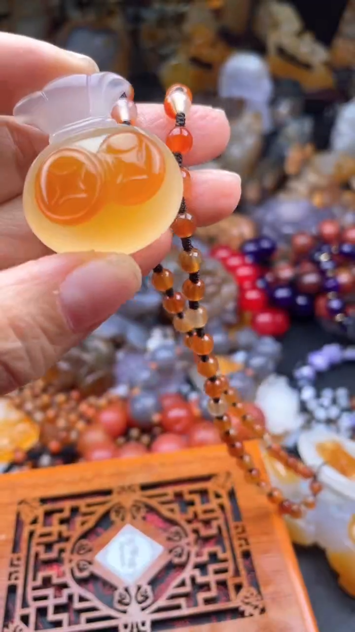 【闪购商品】玛瑙/玉髓颈饰未镶嵌AA