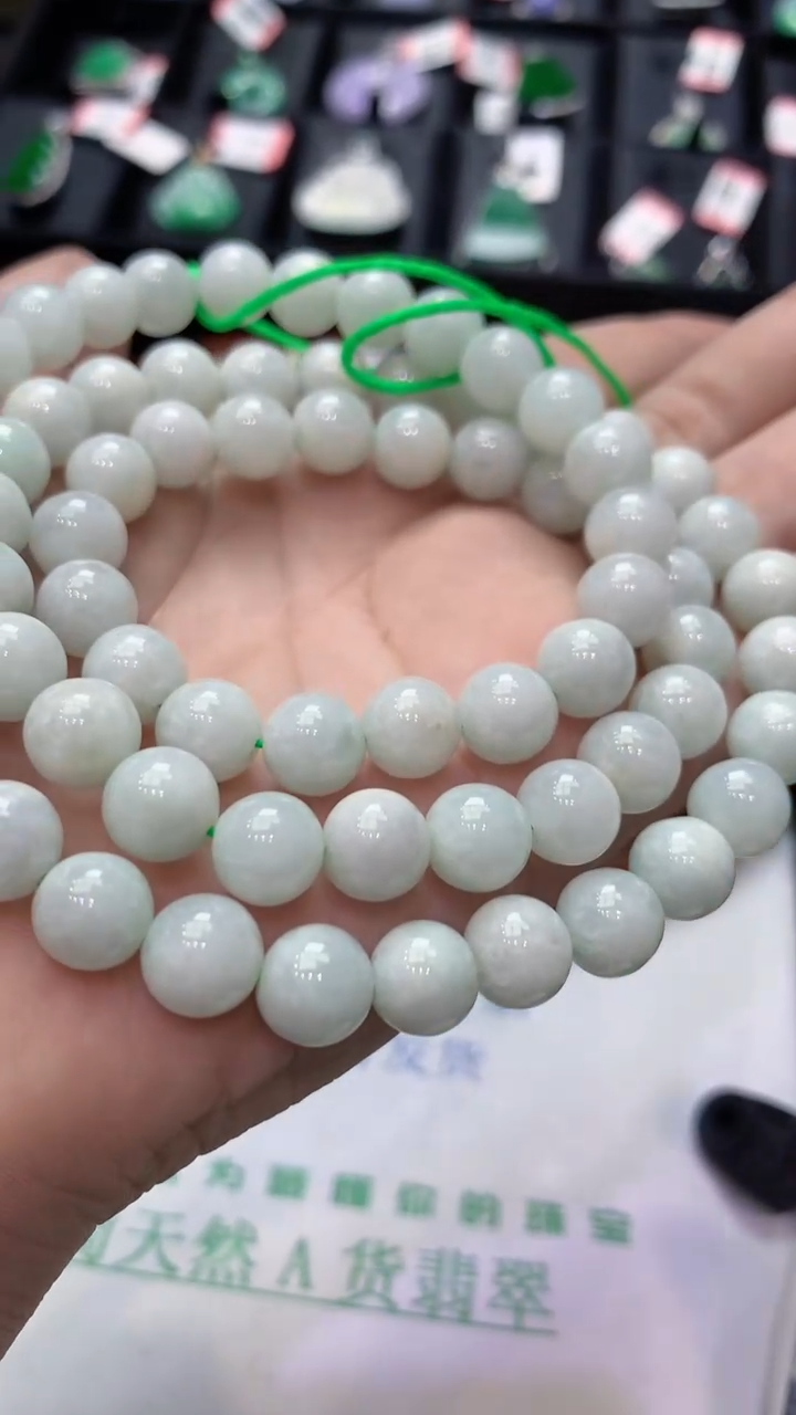 【闪购商品】翡翠项链未镶嵌天然A货翡翠