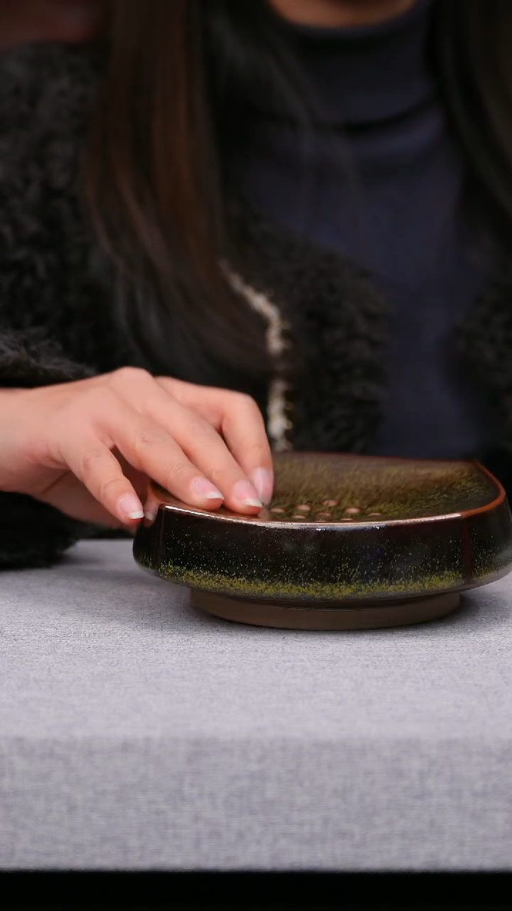 【闪购商品】瓷片159有老师钧瓷一月十二