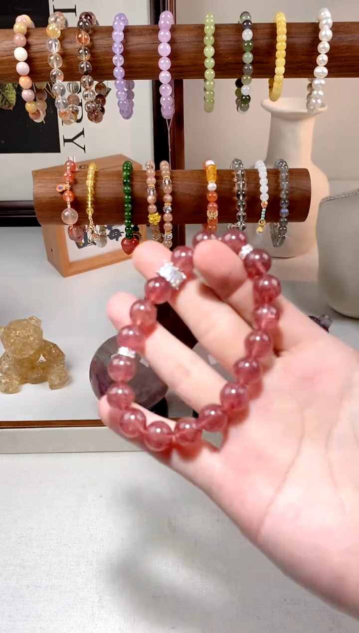 【闪购商品】水晶手链未镶嵌多样性发一