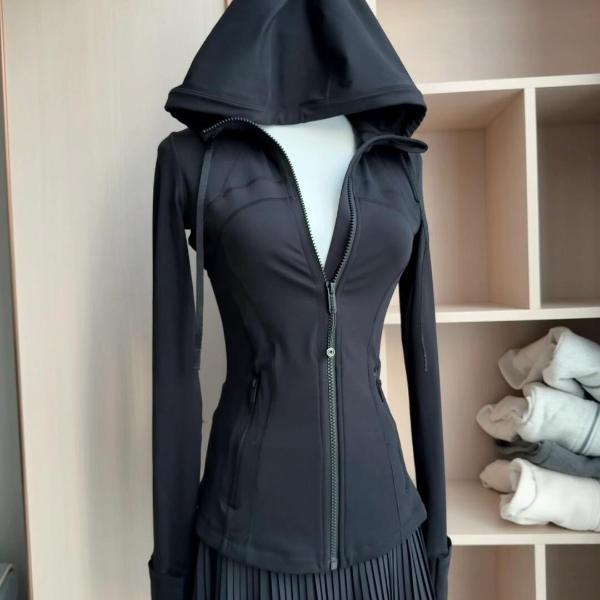 【Lulu Epoch】DF连帽第三代无网纱瑜伽服---LPP---CZX